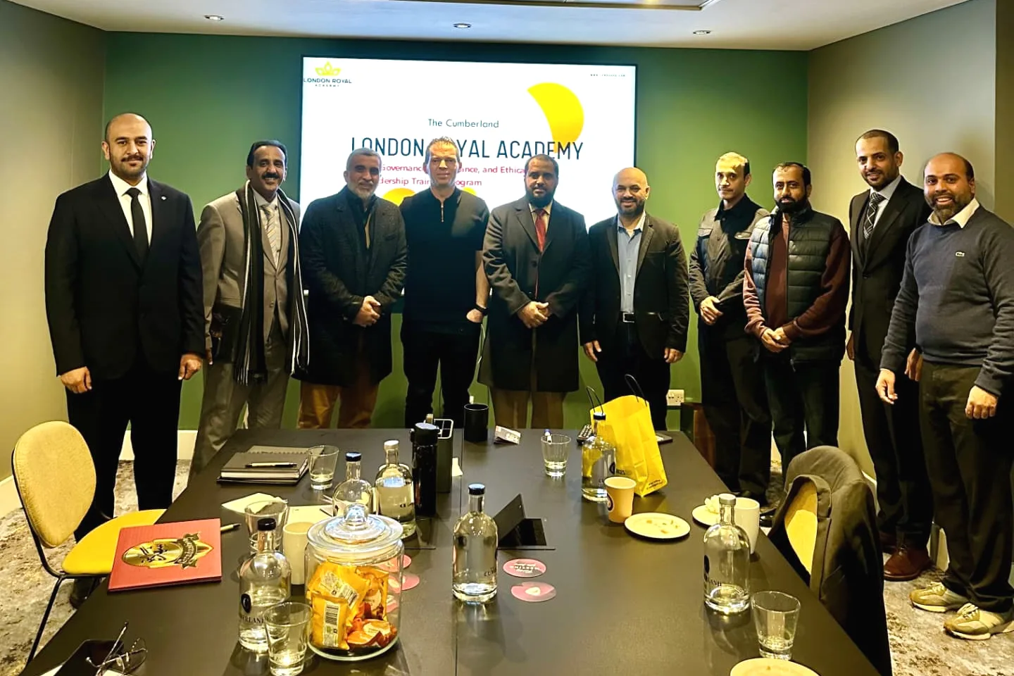 An international group at a London Royal Academy leadership and governance programme in London